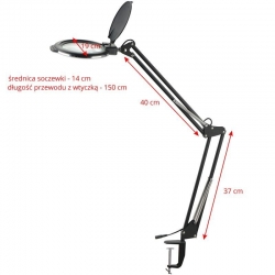 LAMPA LUPA LED MOONLIGHT 8013/6